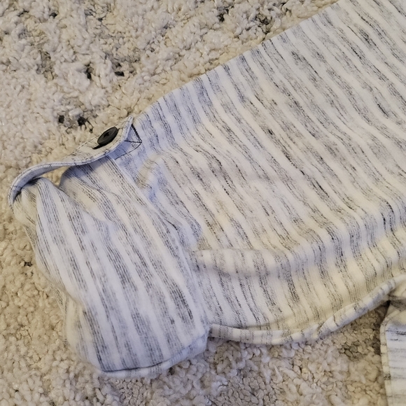 🆕️2 for 20🆕️Expess Mens Lightweight Cotton Henley Shirt Fitted Roll Up Sleeves - Picture 3 of 9